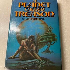 A Planet Called Treason Signed 1st Edition HC & DJ Person Scott Card 1979